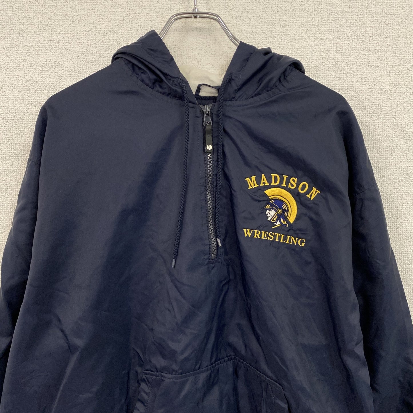 90s　Holloway　ホロウェイ　アノラックパーカー　ヴィンテージ　紺　ネイビー　2XLサイズ