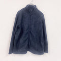 LANDS'END　ランズエンド　フルジップフリースジャケット　OEKO-TEX　エコテック　紺　ネイビー　Lサイズ
