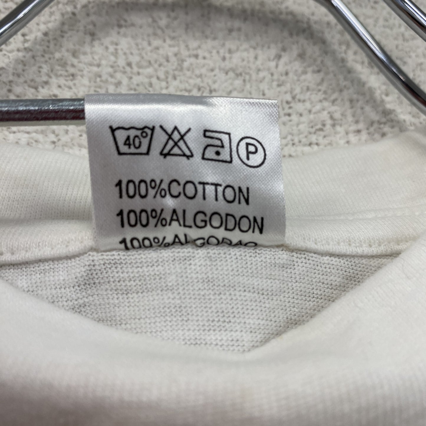 ～00s　COTTON SPORT　半袖プリントTシャツ　人物T　ヴィンテージ　白　ホワイト　Lサイズ