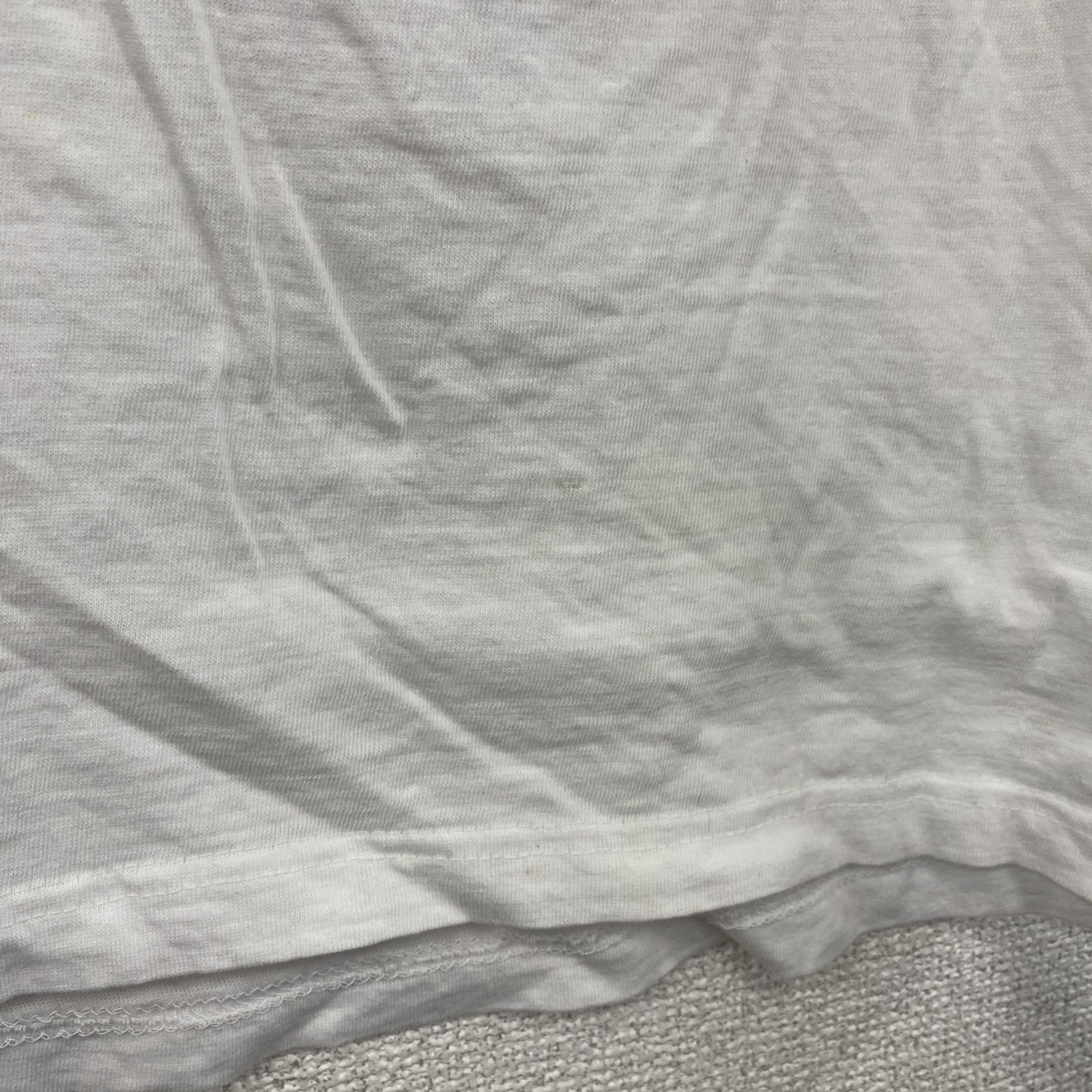 ～00s　COTTON SPORT　半袖プリントTシャツ　人物T　ヴィンテージ　白　ホワイト　Lサイズ