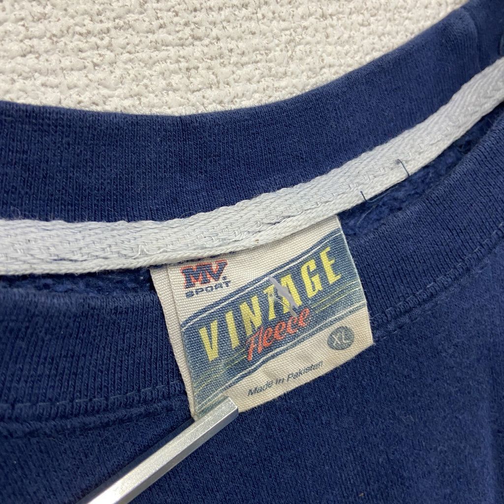 MVSPORT　VINTAGE Fleece　スウェット/トレーナー　紺　ネイビー　XLサイズ