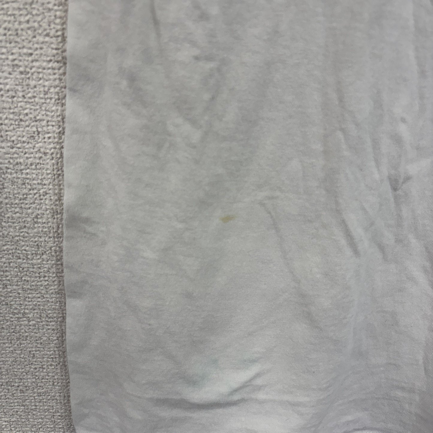 古着 used　ジョジョの奇妙な冒険　長袖アニメプリントTシャツ　ロンT　漫画　少年ジャンプ　白　クルーネック　2XLサイズ