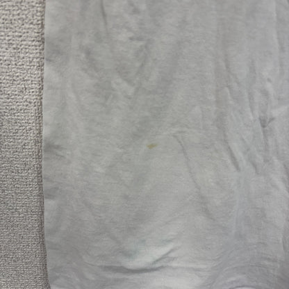 古着 used　ジョジョの奇妙な冒険　長袖アニメプリントTシャツ　ロンT　漫画　少年ジャンプ　白　クルーネック　2XLサイズ