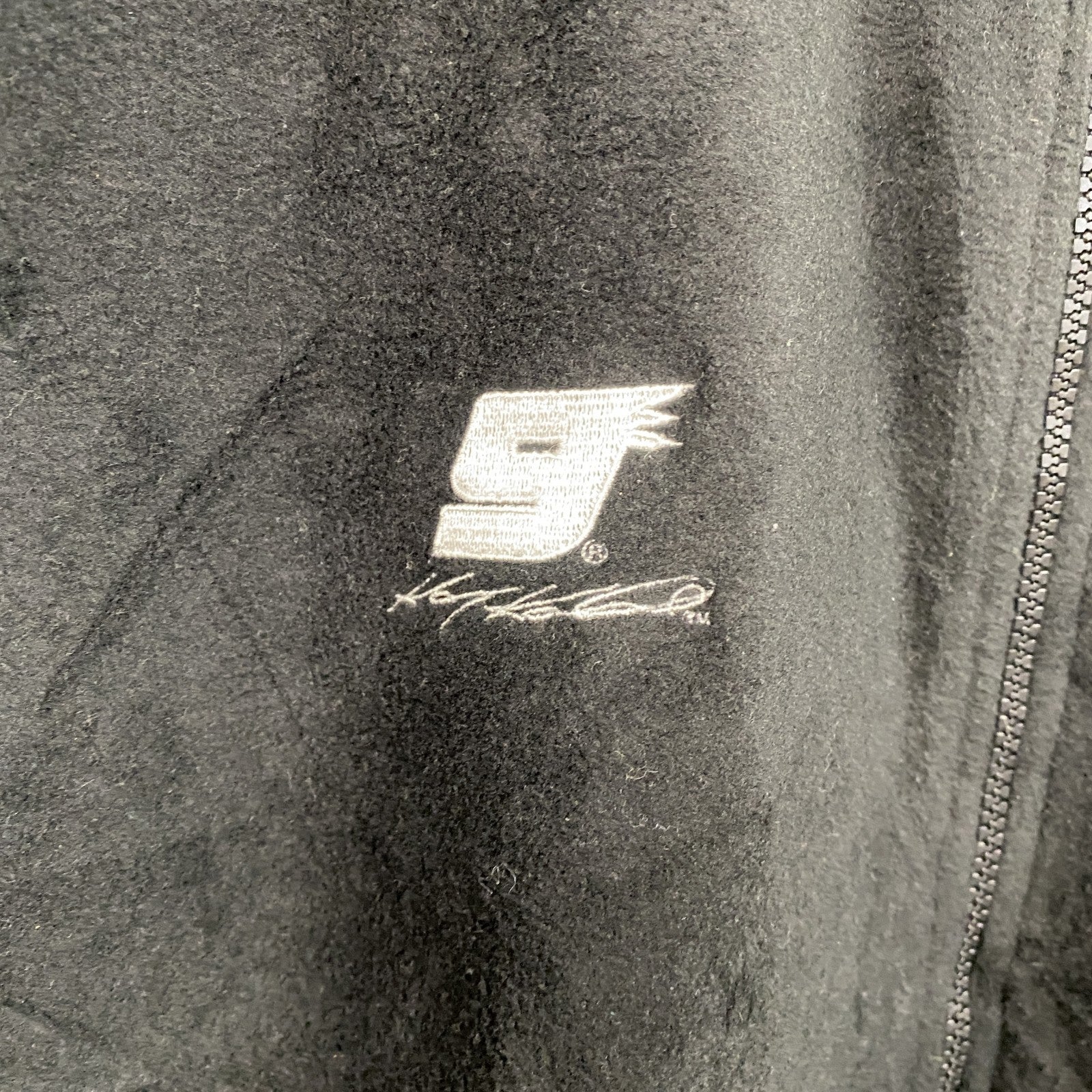 COLORADO TIMBERLINE　フルジップフリースベスト　刺繍ロゴ　黒　ブラック　XLサイズ