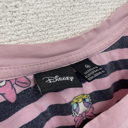 Disney　ディズニー　デイジー　半袖プリントTシャツ　ピンク　Mサイズ