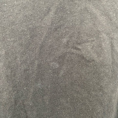 古着 used　Stedman　半袖デザインプリントTシャツ　スケルトン　魚　骨　Fish bone　黒　Lサイズ