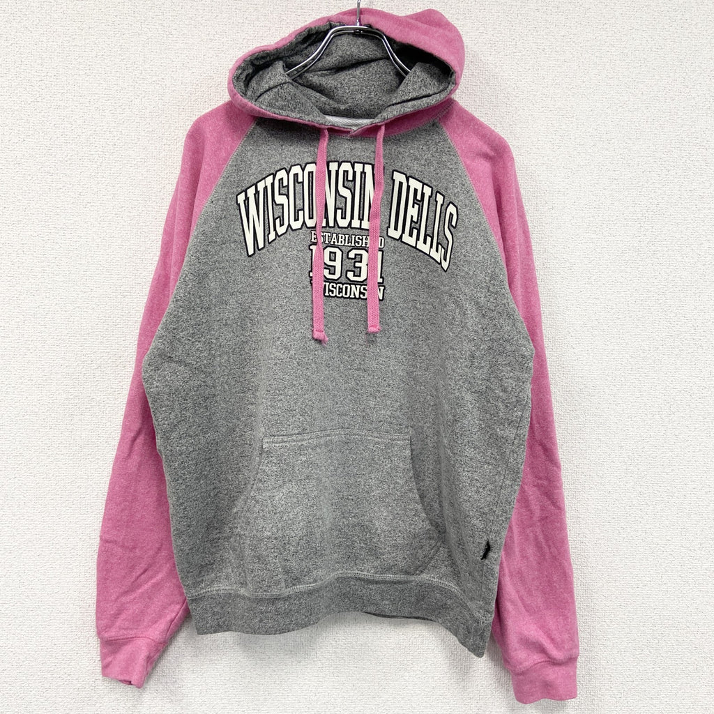 RAGWEAR USA　スウェットパーカー/フーディー　灰色　グレー　Lサイズ