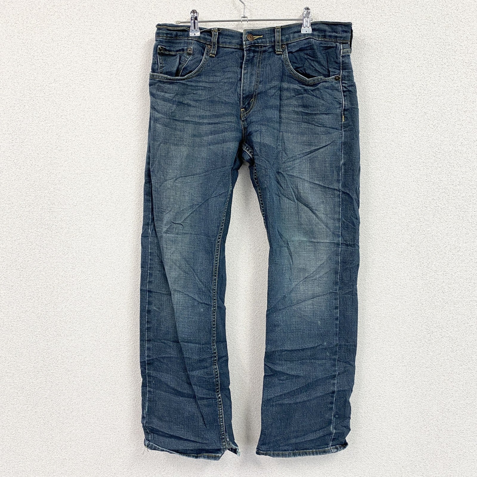 Levi’s　リーバイス　SIGNATURE　デニムパンツ/ジーンズ　ジップフライ　フェード　縦落ち　インディゴ　W32サイズ