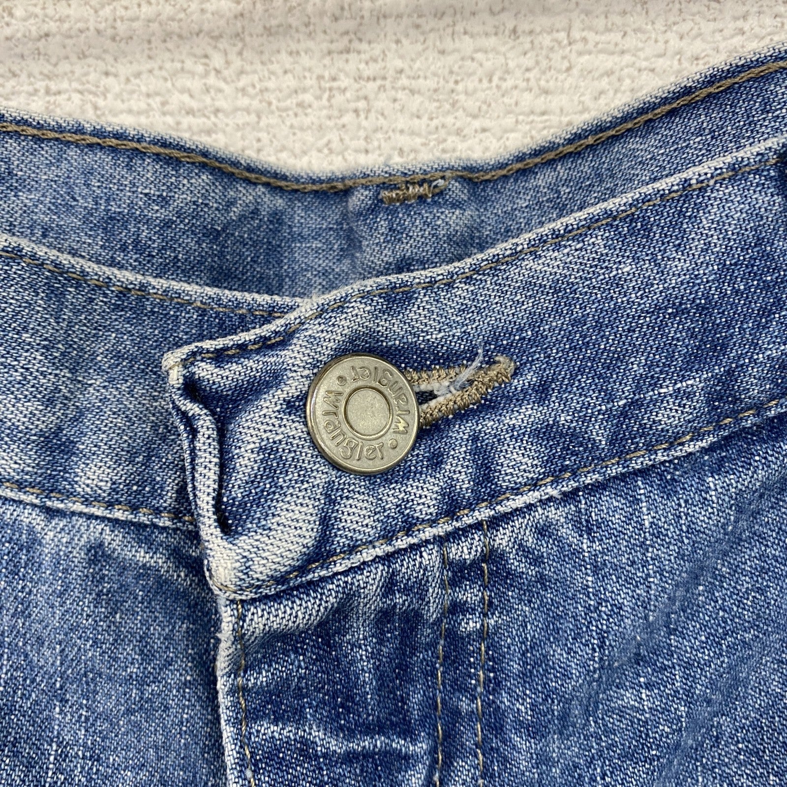 Wrangler　ラングラー　デニムハーフパンツ　ペインターパンツ　カットオフ　インディゴ　W32