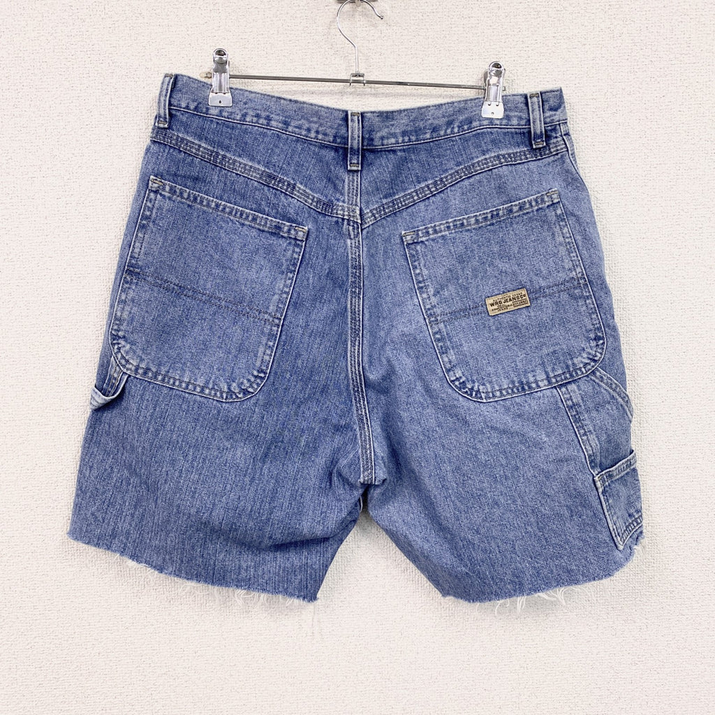 Wrangler　ラングラー　デニムハーフパンツ　ペインターパンツ　カットオフ　インディゴ　W32