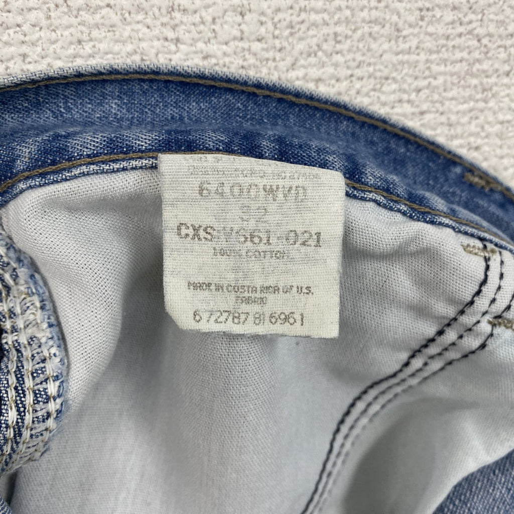 Wrangler　ラングラー　デニムハーフパンツ　ペインターパンツ　カットオフ　インディゴ　W32