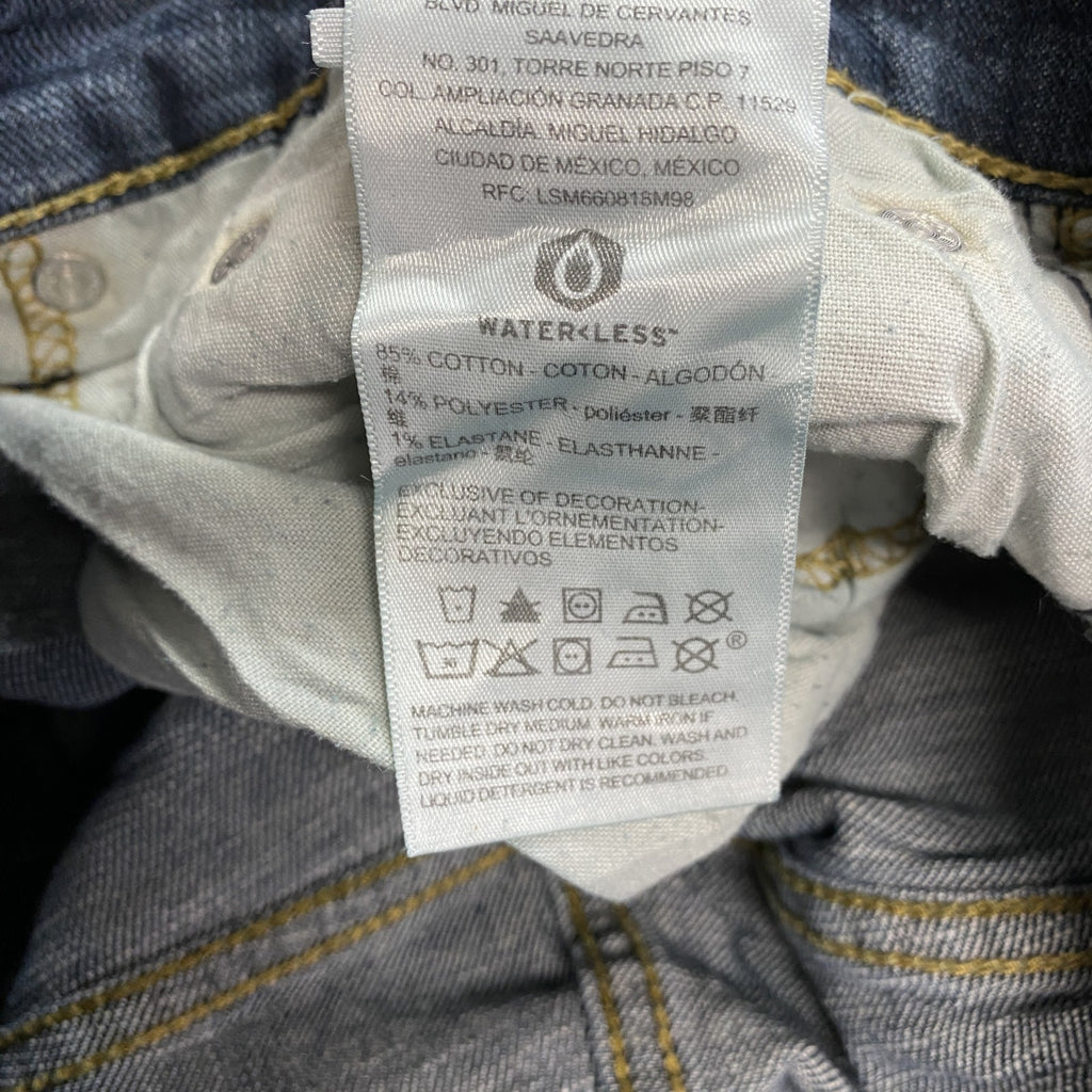 Levi’s　リーバイス　SIGNATURE　デニムパンツ/ジーンズ　ジップフライ　フェード　縦落ち　インディゴ　W32サイズ