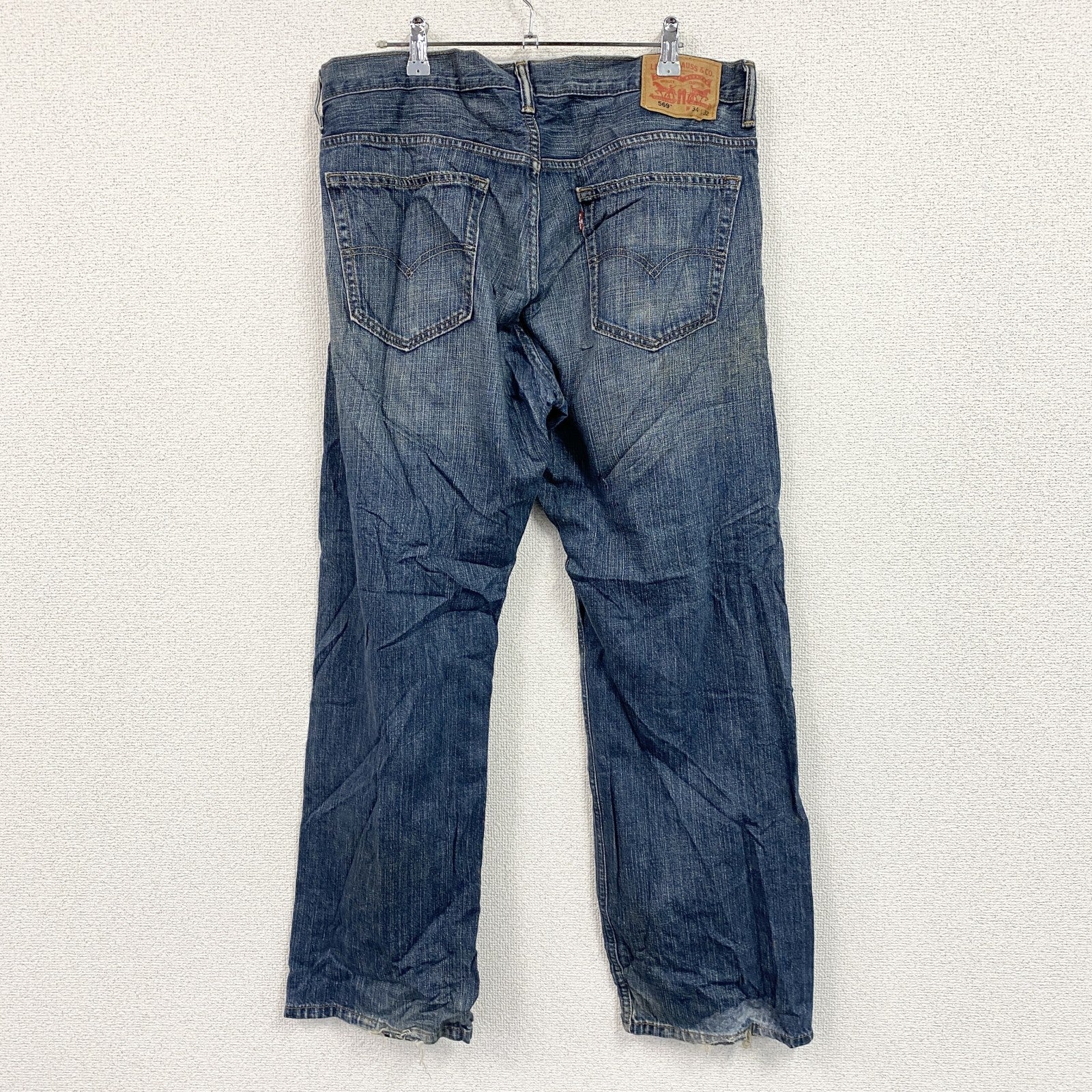 Levi’s　リーバイス　569　デニムパンツ/ジーンズ　ジップフライ　インディゴ　W34サイズ