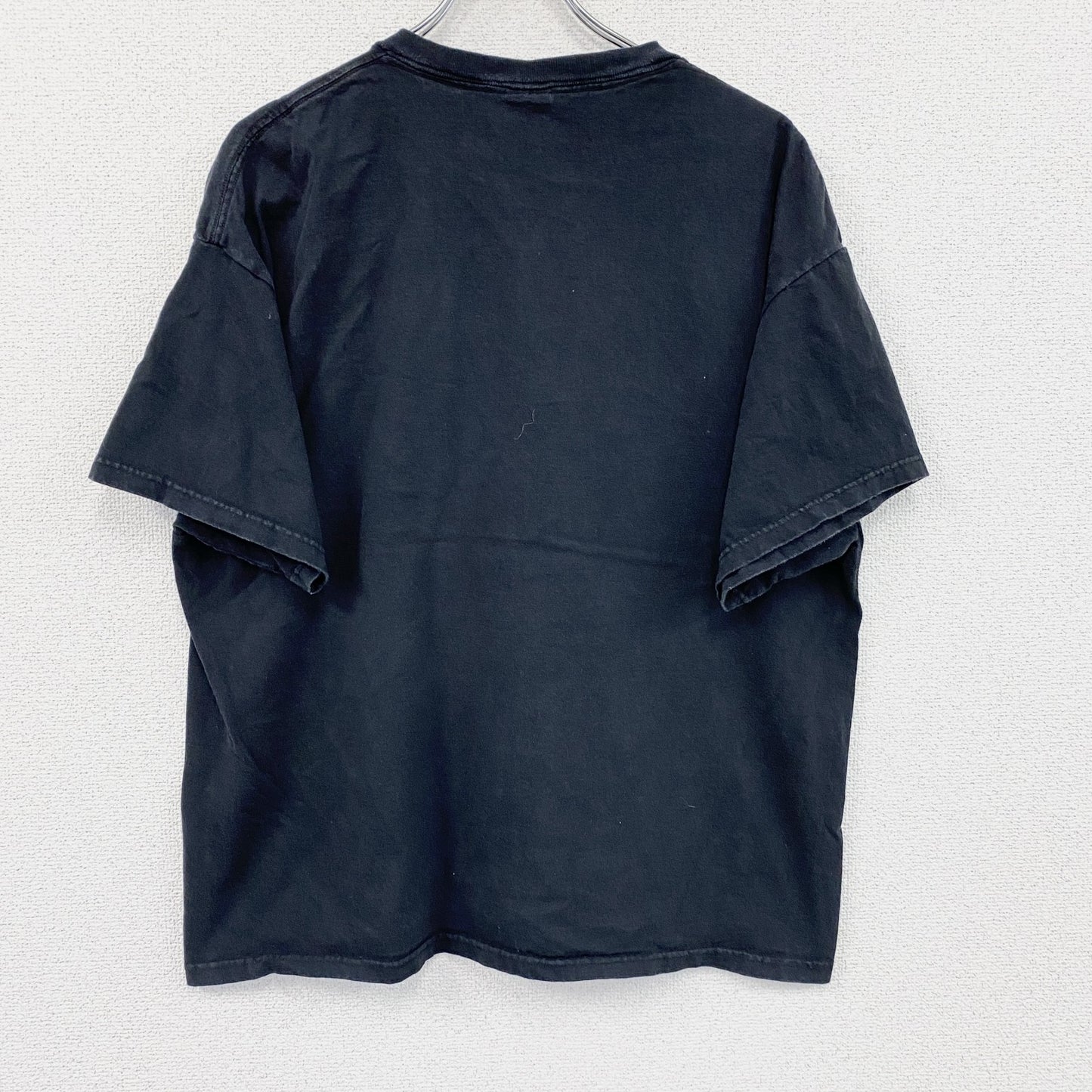 DELTA　デルタ　半袖プリントパロディTシャツ　WINNERTシャツ　英字プリント　クルーネック　黒　ブラック　XLサイズ