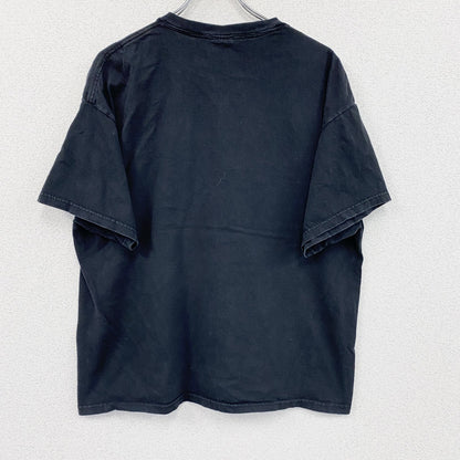 DELTA　デルタ　半袖プリントパロディTシャツ　WINNERTシャツ　英字プリント　クルーネック　黒　ブラック　XLサイズ