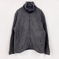 90s～　LANDS'END　ランズエンド　フルジップフリースジャケット　POLARTEC　ポーラテック　グレー　Lサイズ