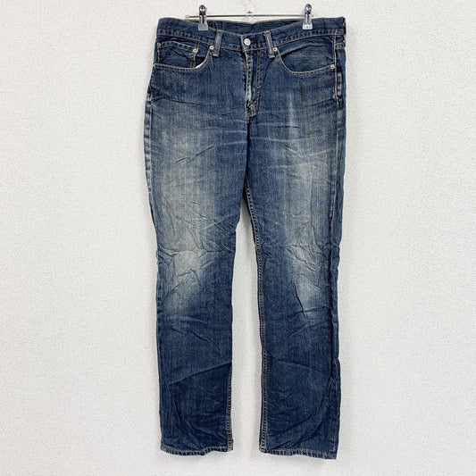 Levi’s　リーバイス　514　デニムパンツ/ジーンズ　ジップフライ　縦落ち　インディゴ　W34サイズ