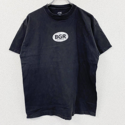 PORT&COMPANY　ポート&カンパニー　BGR　半袖プリントTシャツ　黒　ブラック　Lサイズ