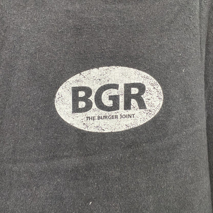 PORT&COMPANY　ポート&カンパニー　BGR　半袖プリントTシャツ　黒　ブラック　Lサイズ