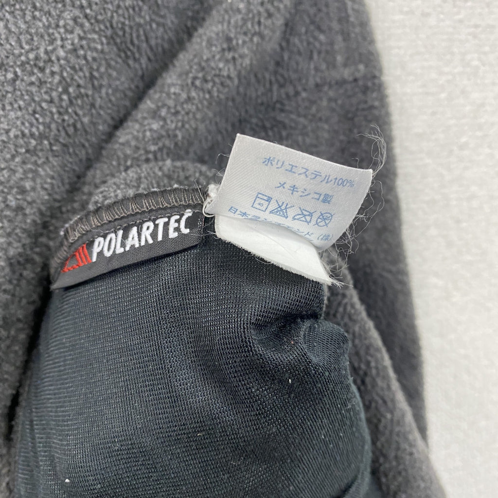 90s～　LANDS'END　ランズエンド　フルジップフリースジャケット　POLARTEC　ポーラテック　グレー　Lサイズ