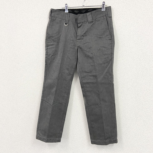 Dickies　ディッキーズ　ワークパンツ　チノパンツ　ジップフライ　キーリング付き　灰色　グレー　W32サイズ