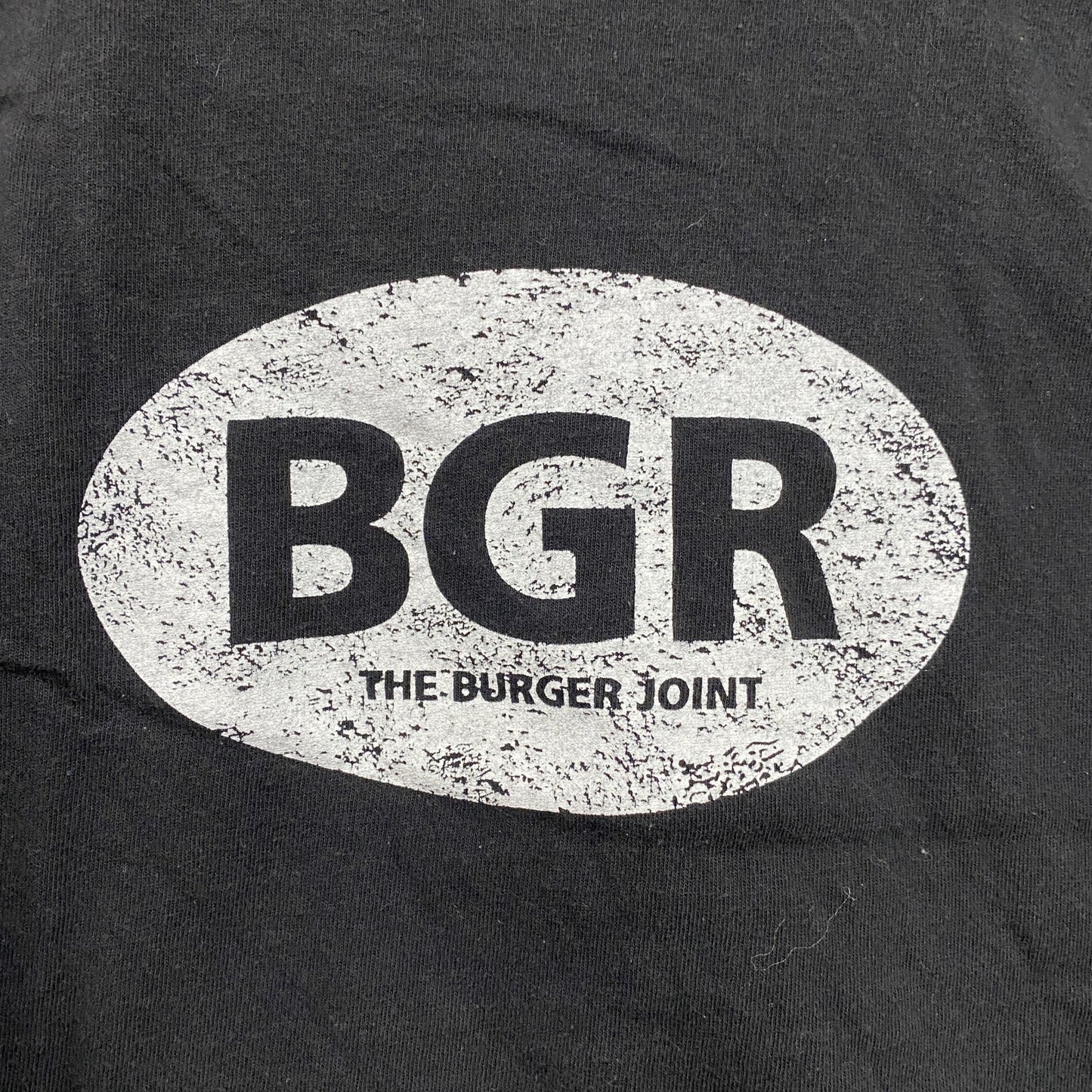 PORT&COMPANY　ポート&カンパニー　BGR　半袖プリントTシャツ　黒　ブラック　Lサイズ