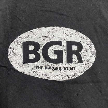 PORT&COMPANY　ポート&カンパニー　BGR　半袖プリントTシャツ　黒　ブラック　Lサイズ