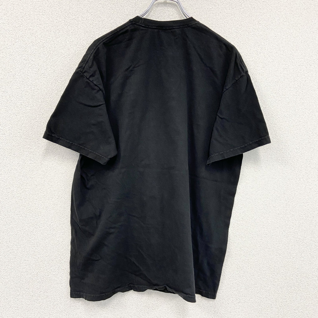 THE MOUNTAIN　ザマウンテン　半袖プリントTシャツ　タイダイ　黒　ブラック　XLサイズ