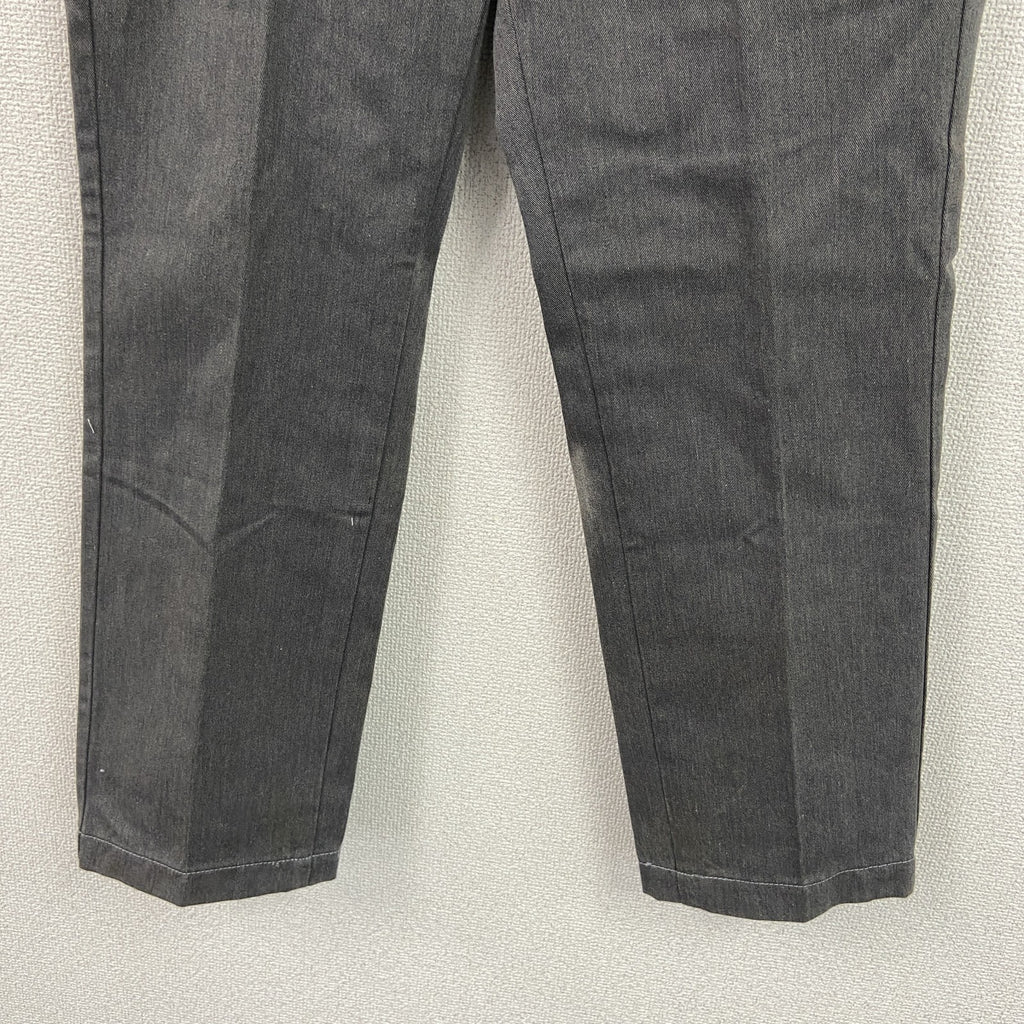 Dickies　ディッキーズ　ワークパンツ　チノパンツ　ジップフライ　キーリング付き　灰色　グレー　W32サイズ