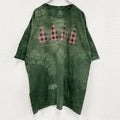 THE MOUNTAIN　ザマウンテン　半袖プリントTシャツ　タイダイ　緑　グリーン　3XLサイズ