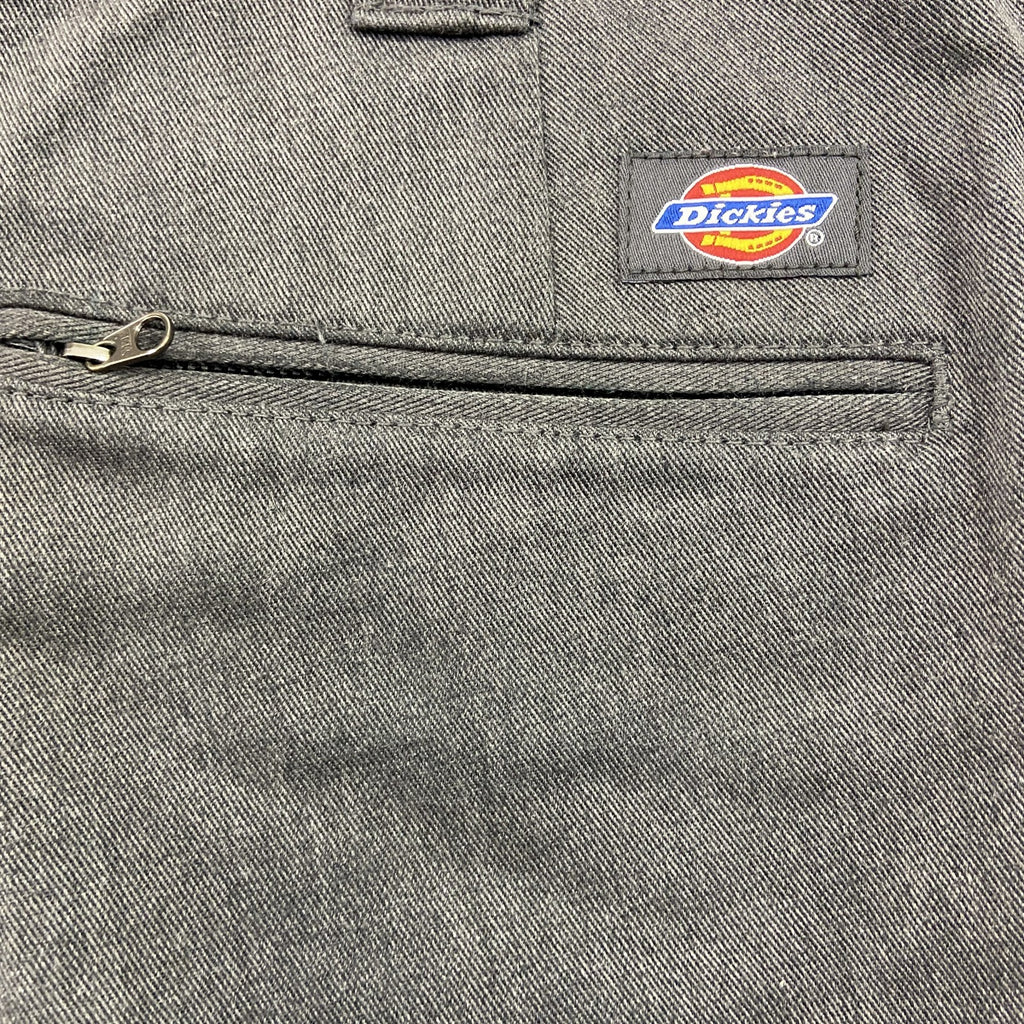 Dickies　ディッキーズ　ワークパンツ　チノパンツ　ジップフライ　キーリング付き　灰色　グレー　W32サイズ