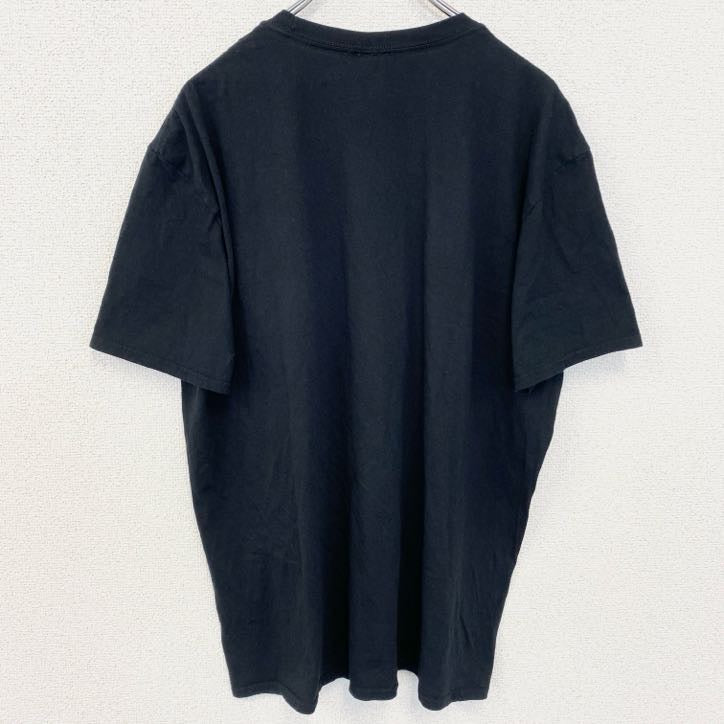 古着 used　GAME OF THRONES　ゲームオブスローンズ　半袖デザインプリントTシャツ　海外ドラマ　黒　XLサイズ