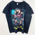 SOL’S　半袖プリントゲームTシャツ　Friendly Fire　ビックデザイン　クルーネック　黒　ブラック　Sサイズ