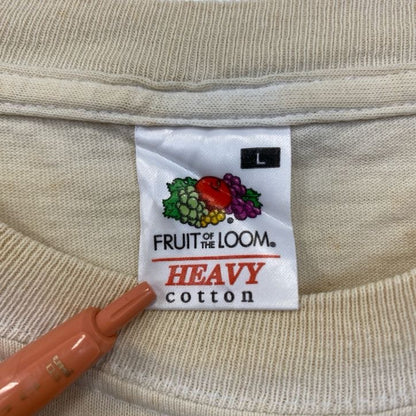 古着 used　フルーツオブザルーム　半袖両面ビッグプリントTシャツ　ドラゴン　龍　武者　和柄　ヴィンテージ　Lサイズ
