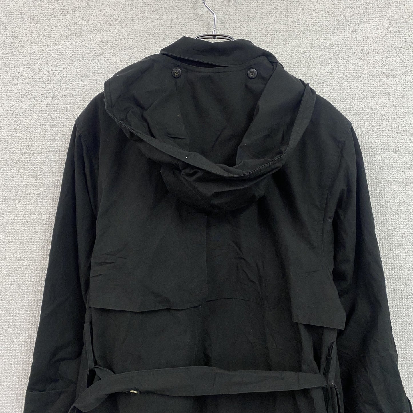 LONDON FOG　ロンドンフォグ　ダブルトレンチコート　黑　ブラック　10サイズ