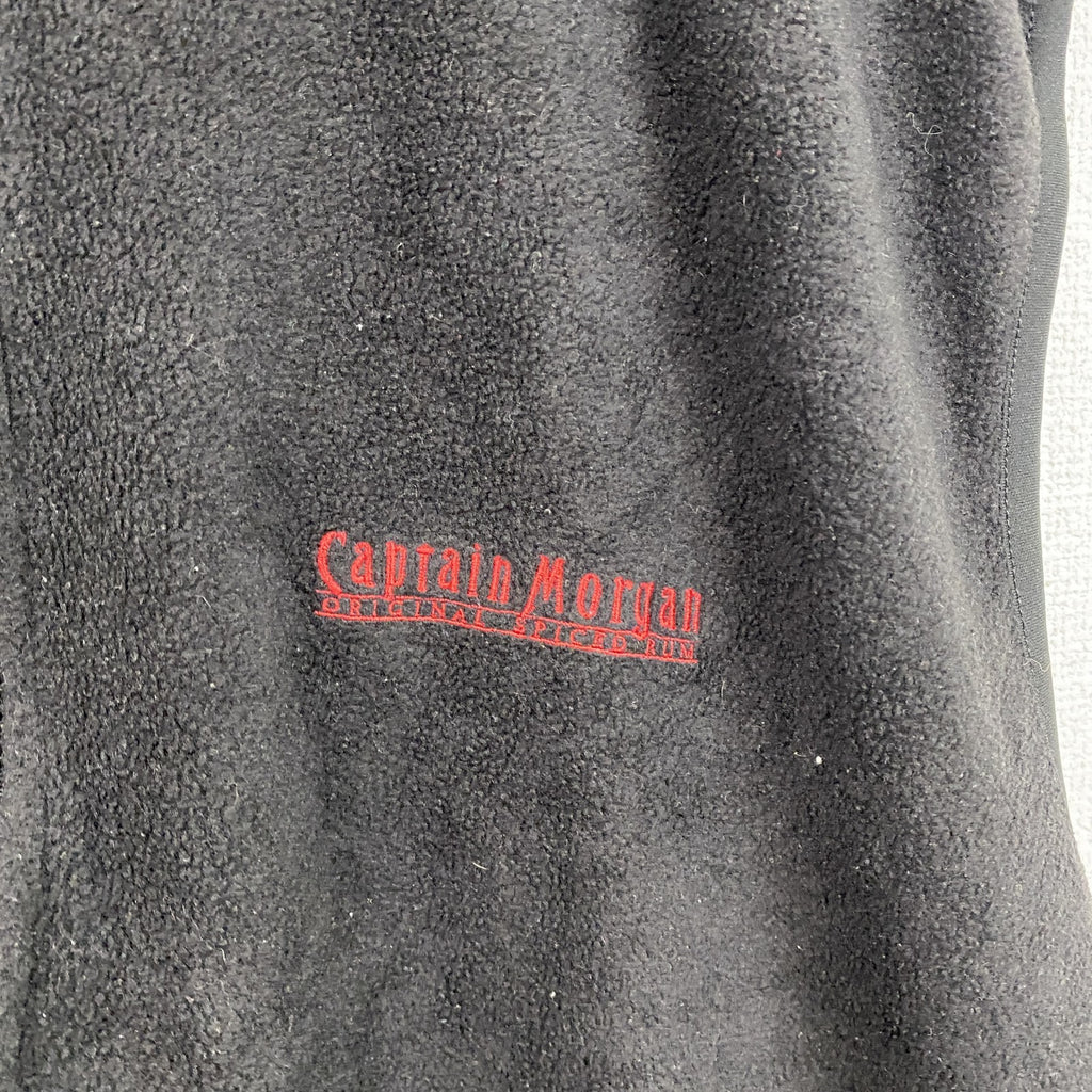 COLORADO TIMBERLINE　フルジップフリースベスト　刺繍ロゴ　黒　ブラック　XLサイズ