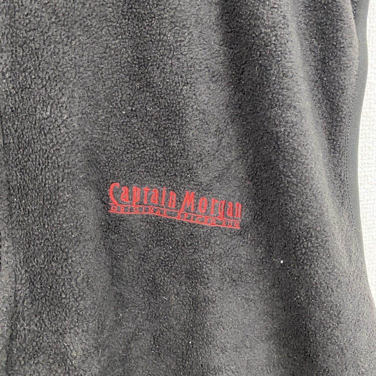 COLORADO TIMBERLINE　フルジップフリースベスト　刺繍ロゴ　黒　ブラック　XLサイズ