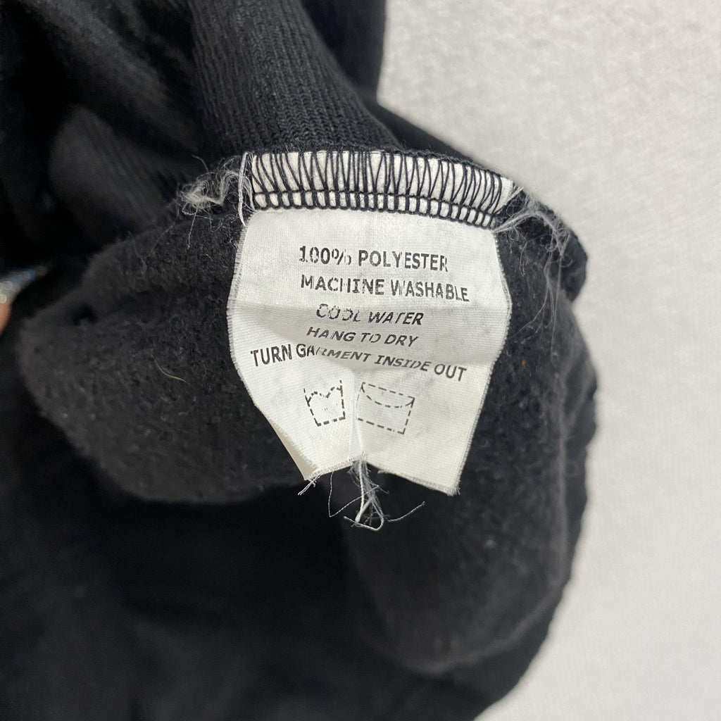 COLORADO TIMBERLINE　フルジップフリースベスト　刺繍ロゴ　黒　ブラック　XLサイズ