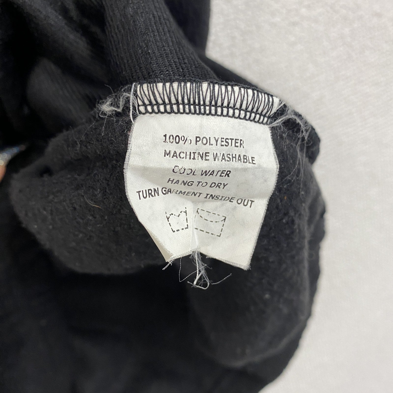 COLORADO TIMBERLINE　フルジップフリースベスト　刺繍ロゴ　黒　ブラック　XLサイズ