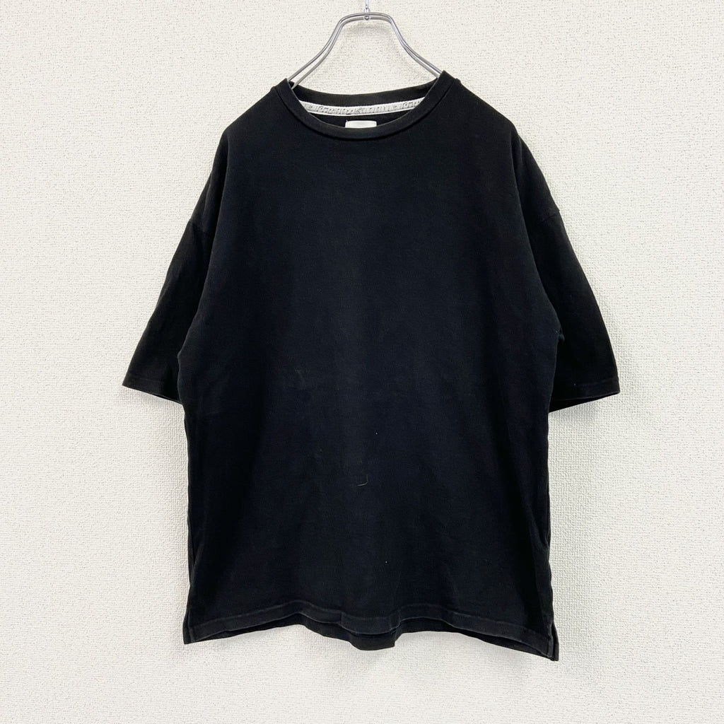 NUMBER (N)INE　ナンバーナイン　半袖Ｔシャツ　無地　黒　ブラック