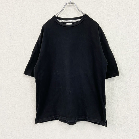 NUMBER (N)INE　ナンバーナイン　半袖Ｔシャツ　無地　黒　ブラック