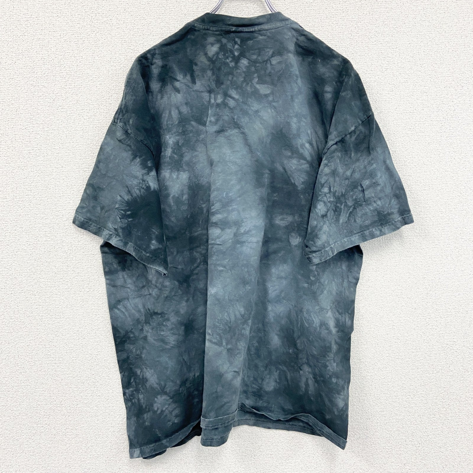 THE MOUNTAIN　ザマウンテン　半袖プリントTシャツ　アニマルT　タイダイ　灰色　グレー　XLサイズ
