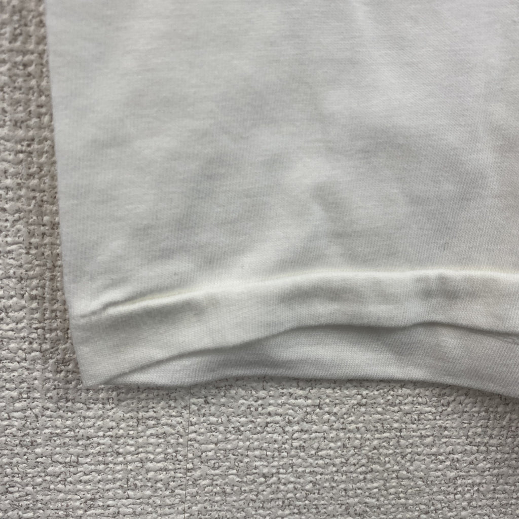 ～00s　Hard Rock Hotel　ハードロック　半袖プリントTシャツ　シングルステッチ　企業ロゴ　白　ホワイト　Sサイズ