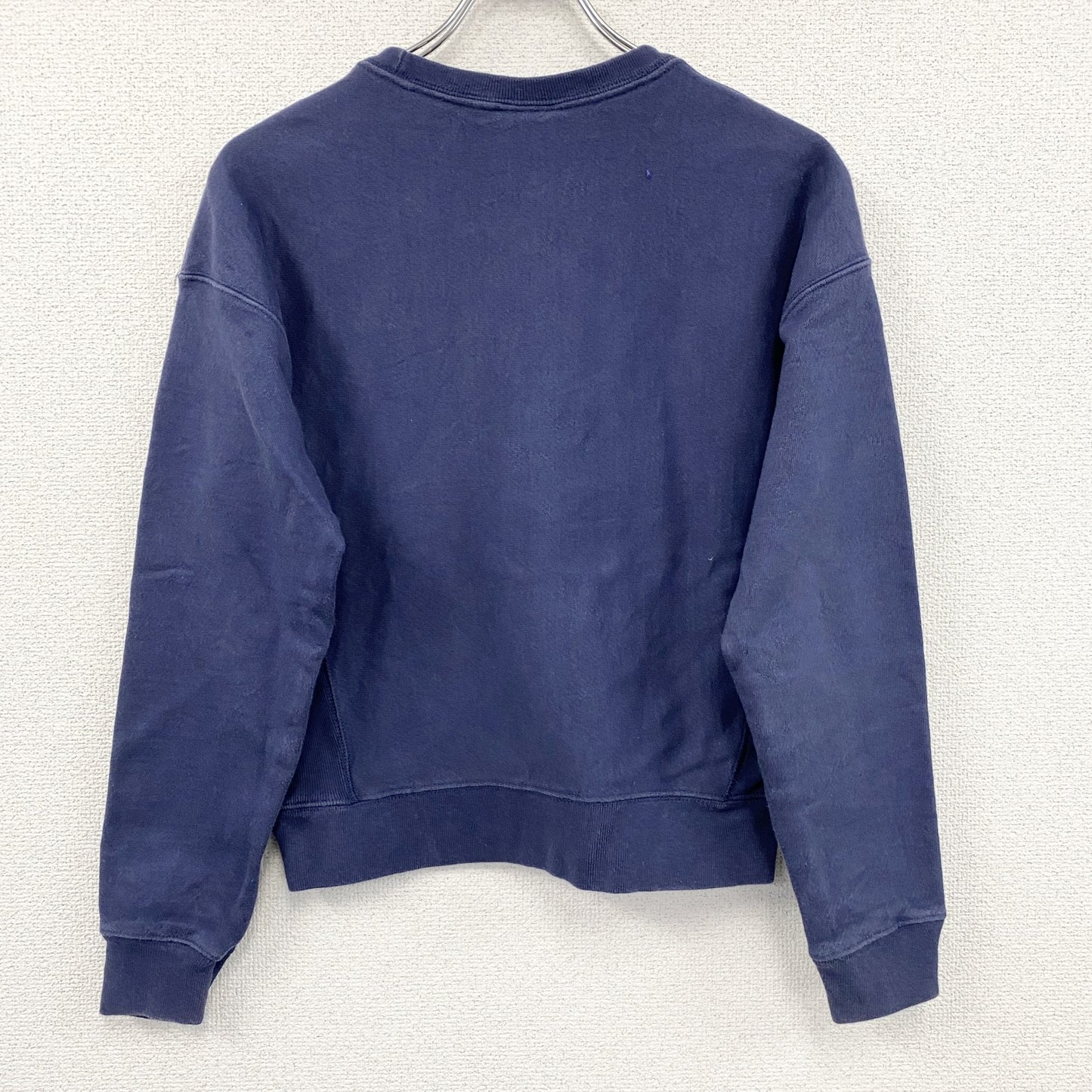 Champion　チャンピオン　リバースウィーブ　スウェット/トレーナー　デカロゴ　紺　ネイビー　Sサイズ