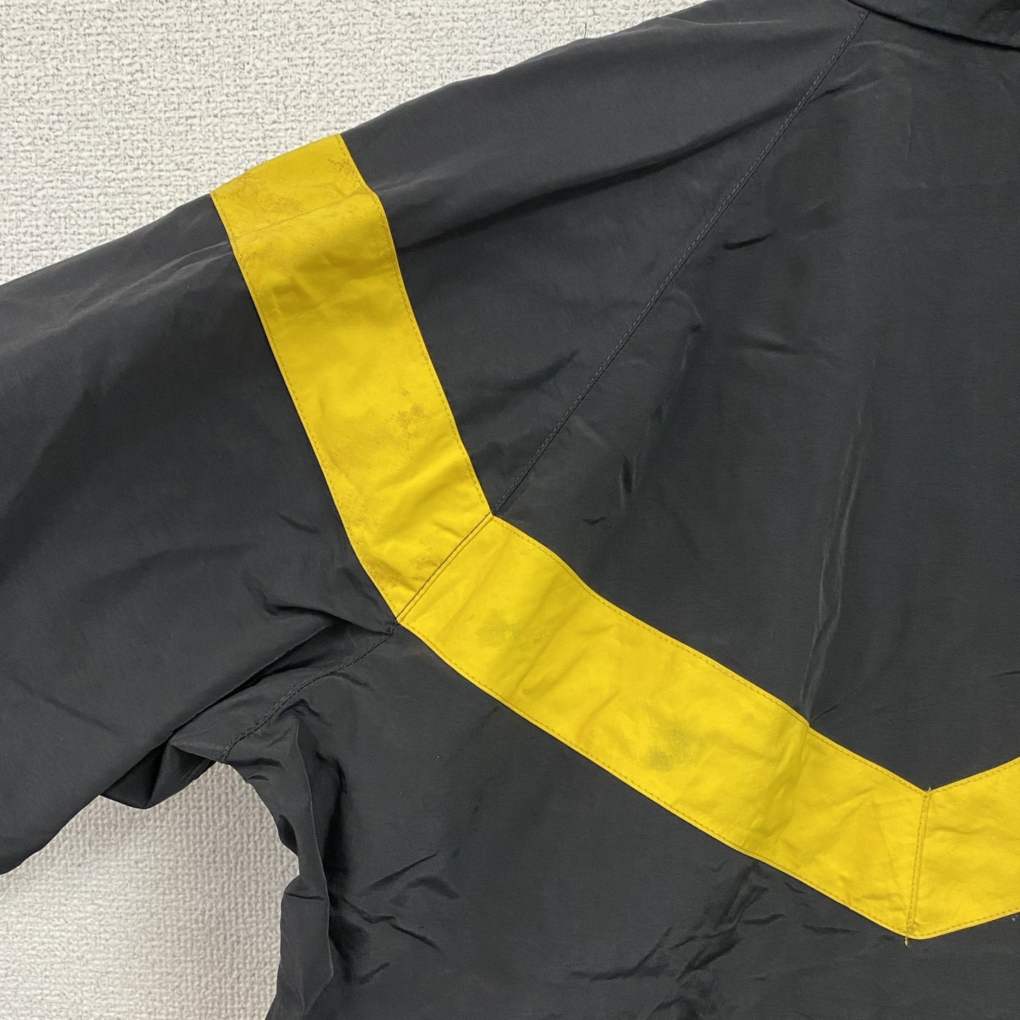 U.S.ARMY　トレーニングジャケット　フルジップナイロンジャケット　ミリタリー　米軍　黒　ブラック　Sサイズ