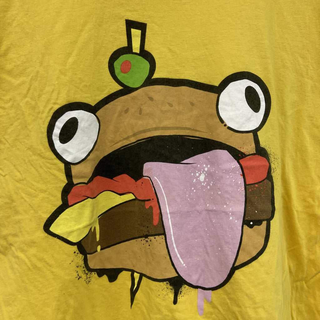 FORTNITE　フォートナイト　半袖プリントTシャツ　黄色　イエロー　Ｍサイズ