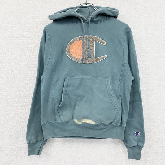 Champion　チャンピオン　リバースウィーブ　スウェットパーカー/フーディー　モスグリーン　XSサイズ