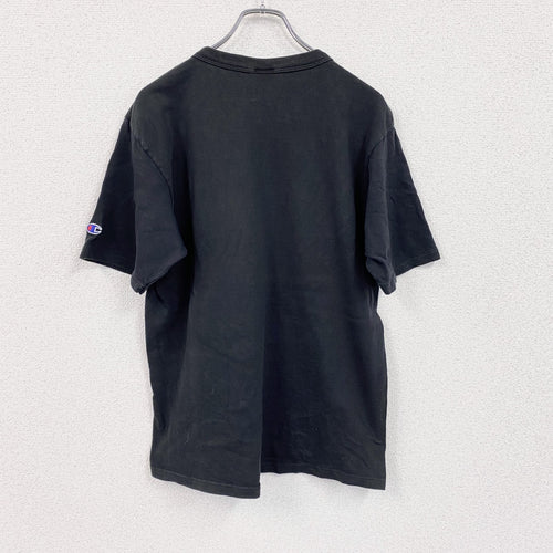 90s　champion　チャンピオン　半袖Tシャツ　ヴィンテージ　黒　ブラック　Mサイズ