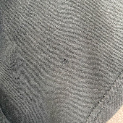 古着 used　US BASIC　半袖デザインプリントTシャツ　クルーネック　バスケットボール　スポーツ　ダークグレー　XLサイズ
