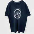 古着 used　VANS　バンズ　半袖プリントTシャツ　クルーネック　タイヤ　黒　ブラック　カジュアル　春夏服　Lサイズ